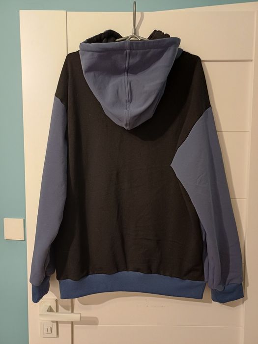 Nowa bluza kangurka "Kontrast" oversize unisex od S do XL z kaszmirem