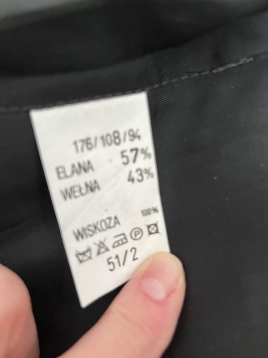 Garnitur męski z kamizelka