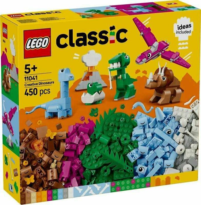 Lego CLASSIC 11041 kreatywne DINOZAURY