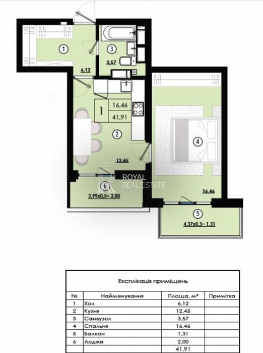 Продаж Квартира 1кім. 42м2 ЖК «Паркове Місто» Метро Закрита територія