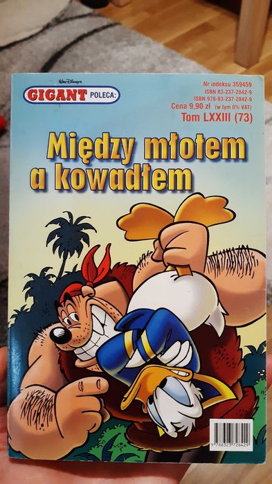 Między młotem a kowadłem - komiks GIGANT tom 73