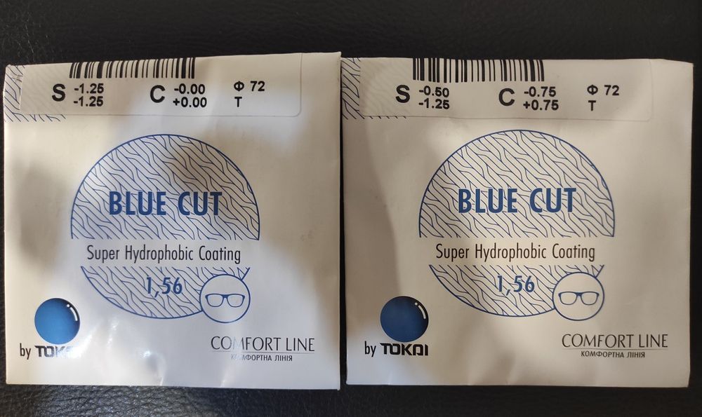 Divel Italia 1.6 Asph 1.6 Blue Natural Silken лінзи, Линзы Comfort Lin