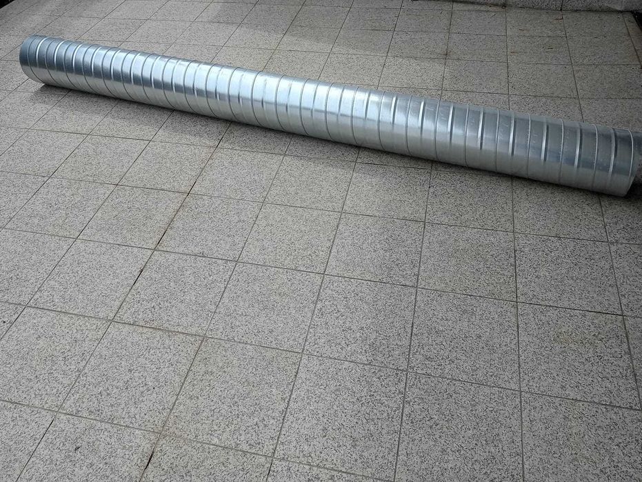 Duto espiral ventilado