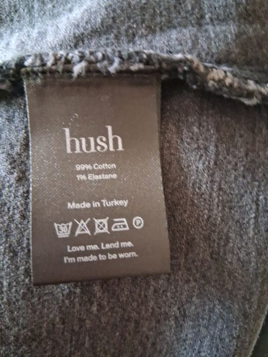 Spódnica jeansowa maxi Hush rozm 38/40, 99%bawełny hippie alternative