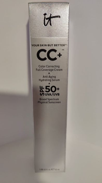 It cosmetics CC+ spf your skin but better medium
