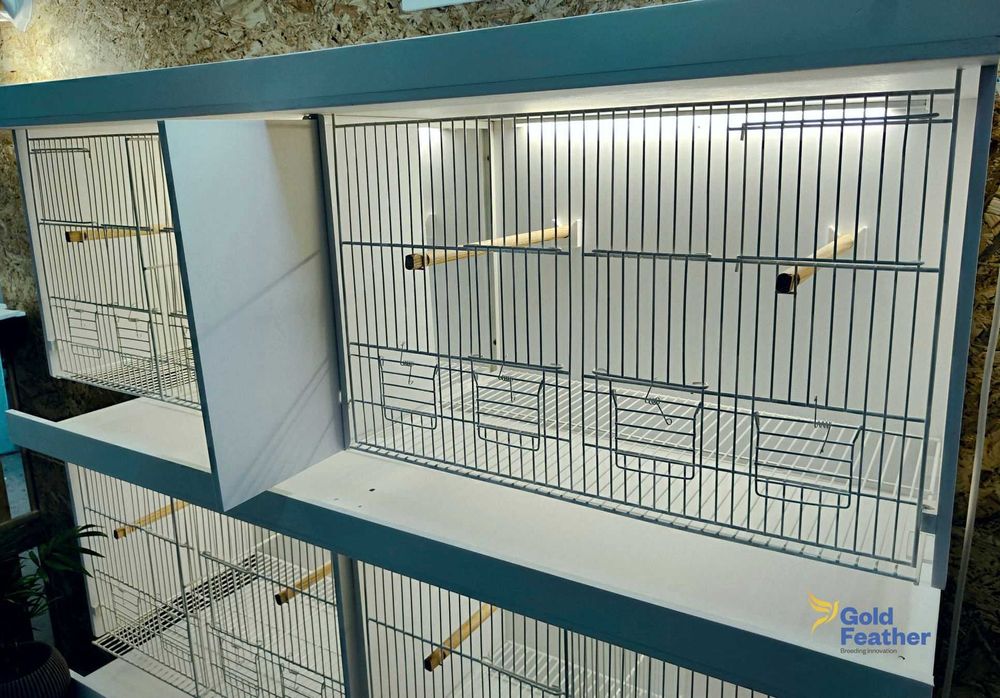 Gaiolas criação PVC - Especial Canários