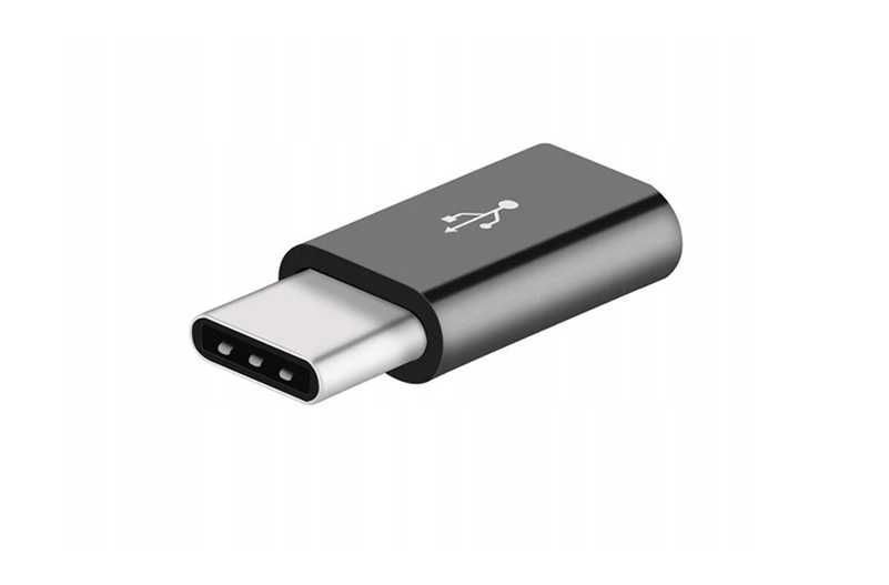 Adapter Przejściówka ze złącza Micro USB na USB C