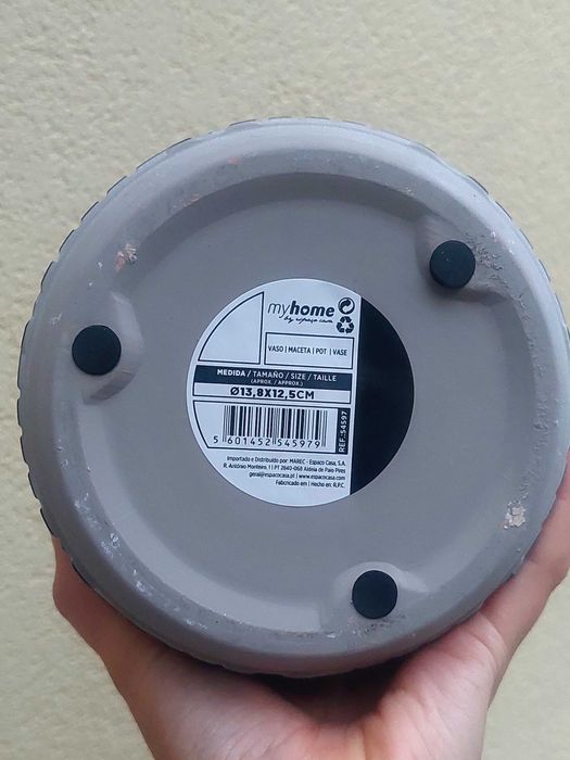 Vaso novo 12,5 cm