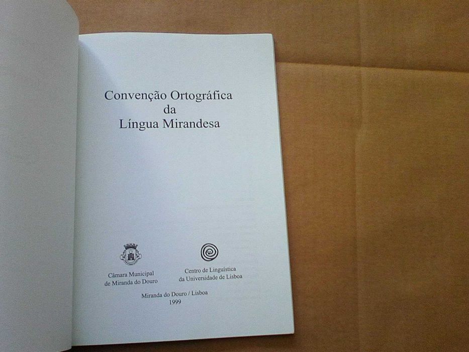 Convenção ortográfica da língua mirandesa