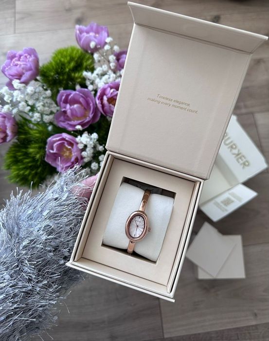 Годинник Burker Diana Rose Gold Браслет у подарунок