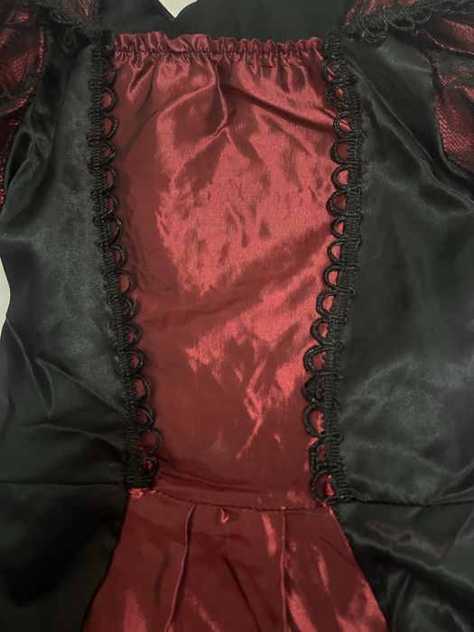 Disfarce Halloween Carnaval Menina Gótico