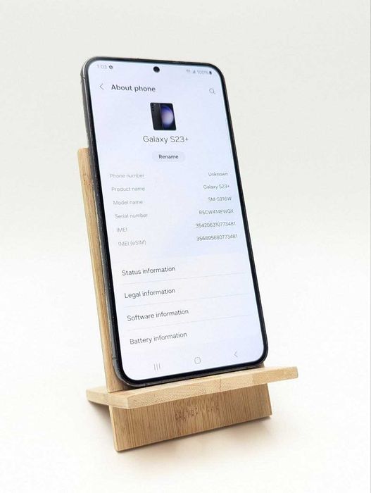 Samsung Galaxy S23 Plus 256GB Czarny