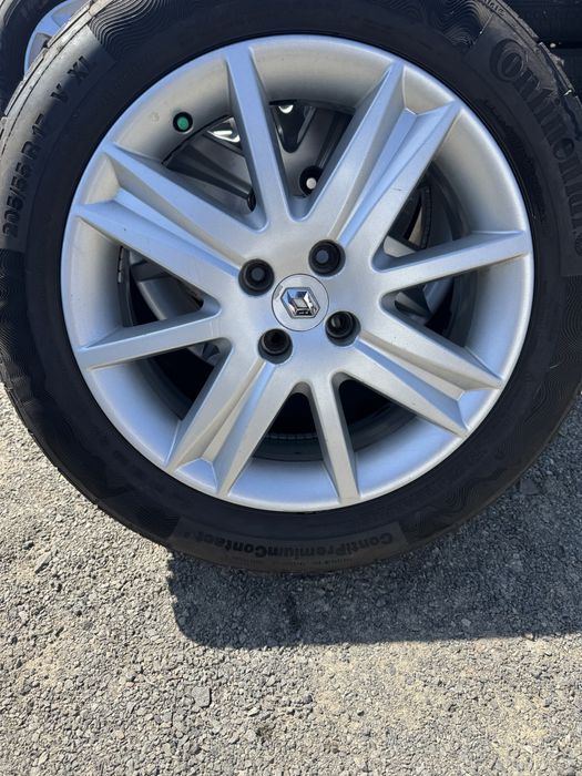 Комплект литые диски r17 4/100 с резиной