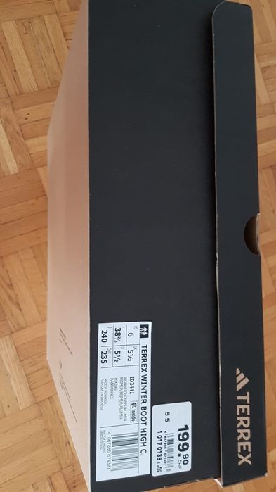 Зимние водостойкие дутики Adidas TERREX Winter Boot 38,38,5р,оригинал.