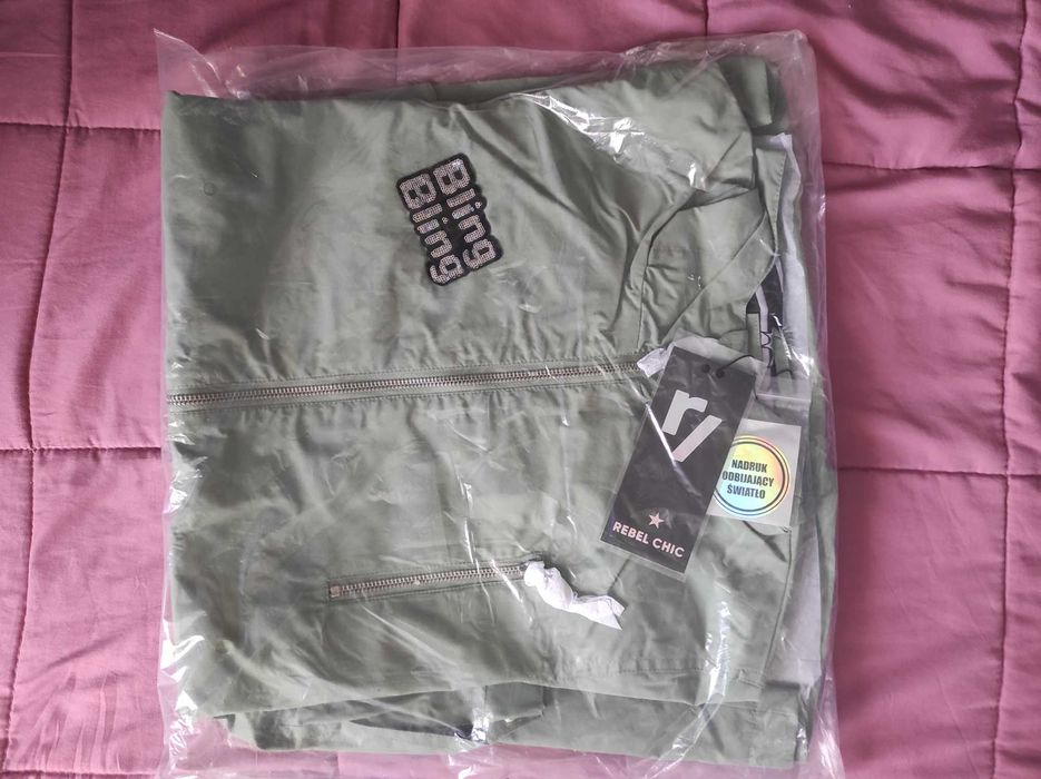 Przejściowa kurtka dziewczęca (parka) 158cm