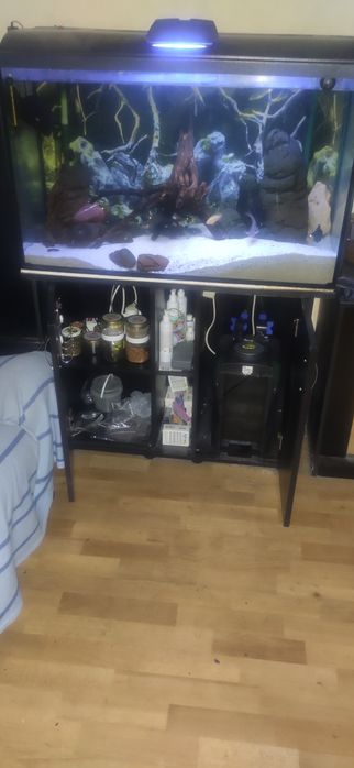 Продам аквариум на 240 л, полный комплект