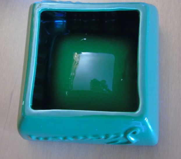 Cinzeiro em faiança da Fábrica de Loiça de Sacavém