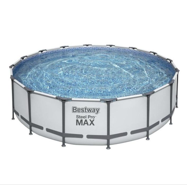 Basen Bestway Steel ProMax 4,88x1,22 używany