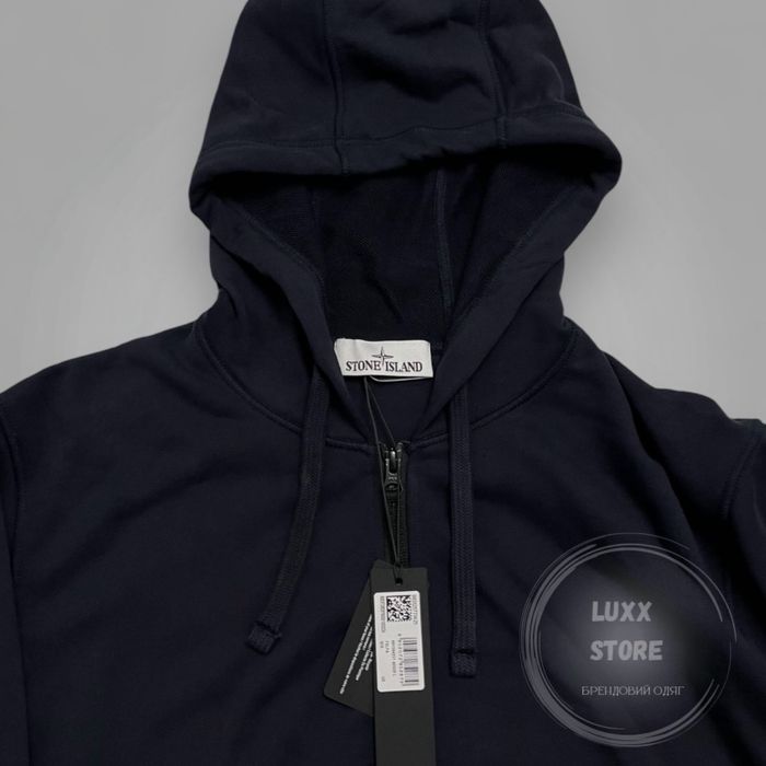 Кофта зіп худі Stone Island Cotton 1:1 (stoneisland, стон, стонайленд)