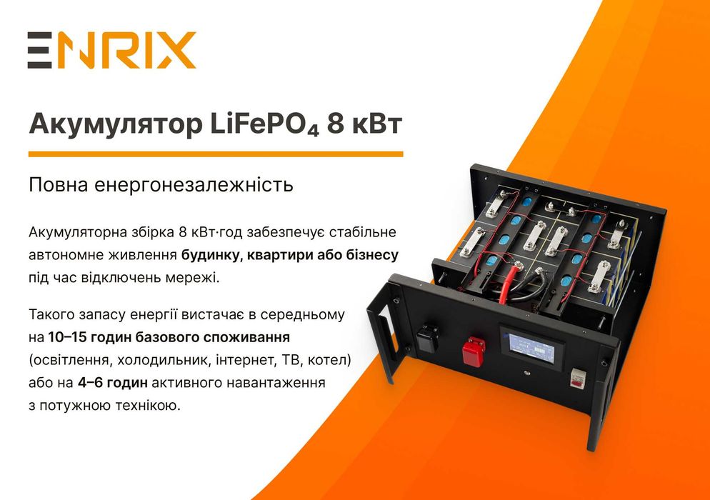 ‼️ Акумуляторна збірка 8 кВт EVE MB31 314Ah 2025 BMS JK 200A