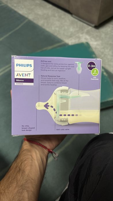 Pack 2 Biberões Philips Avent Natural Response 125 ml