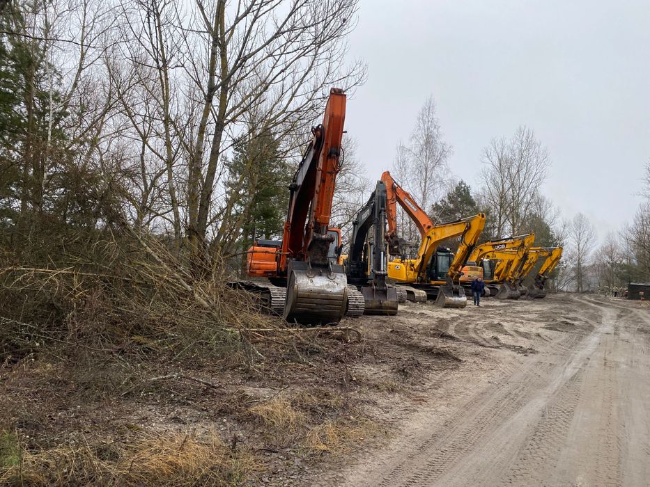 Послуги /оренда екскаваторів самоскидів