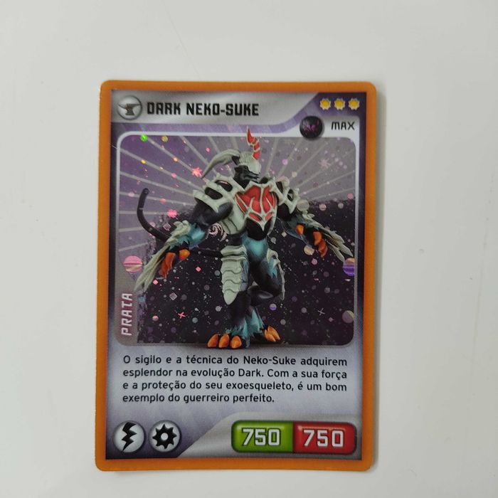 Cartas colecionáveis Invizimals conjunto