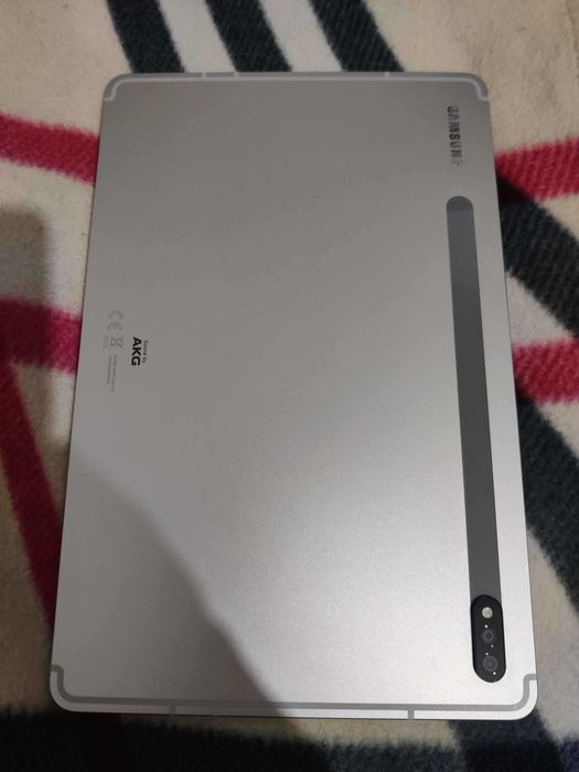 Galaxy Tab S7 128GB WiFi / Mystic Silver + Capa - Como Novo