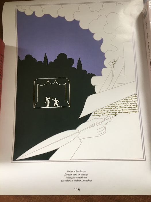 Wydruki plakaty z epoki Art Deco