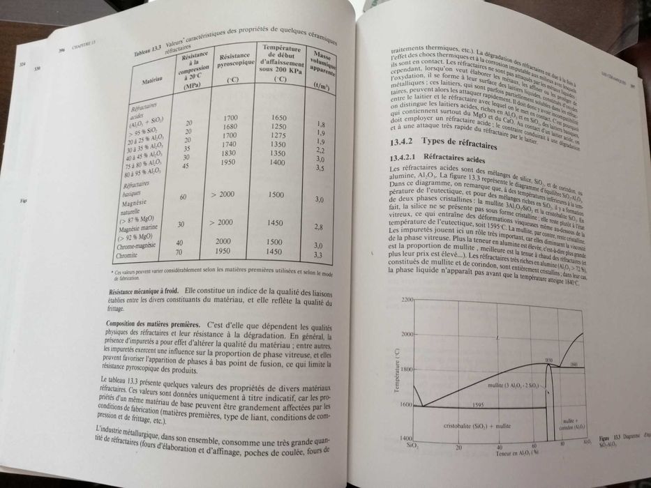 Livro sobre estudo dos materiais: Des Matériaux, em francês