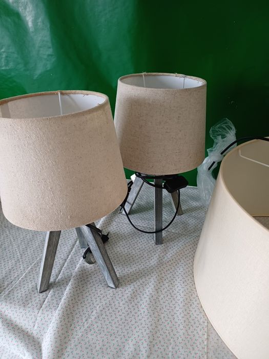 Conjunto de candeeiros.