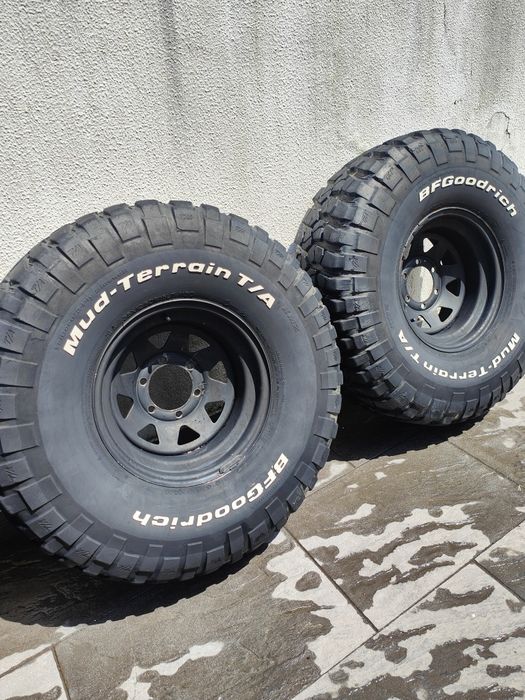 Jantes 15 e pneus 35 bfgoodrich mud