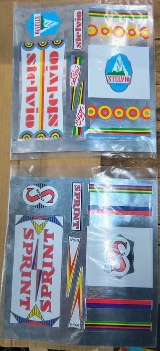 Autocolantes Gazelle/ ye ye/ bsa/Humber/Raleigh/shimano/martano/f.maia