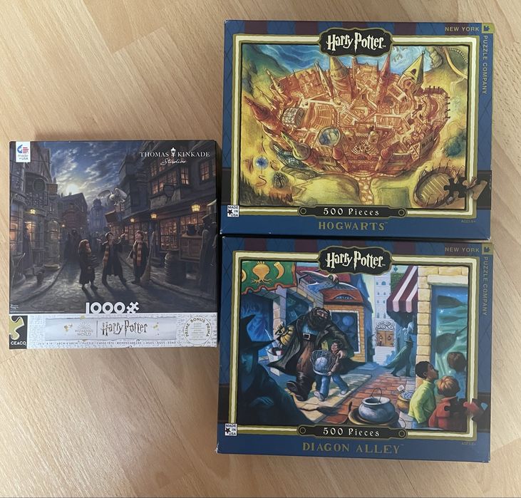 Zestaw puzzle Harry Potter New york 500 Ceaco 1000