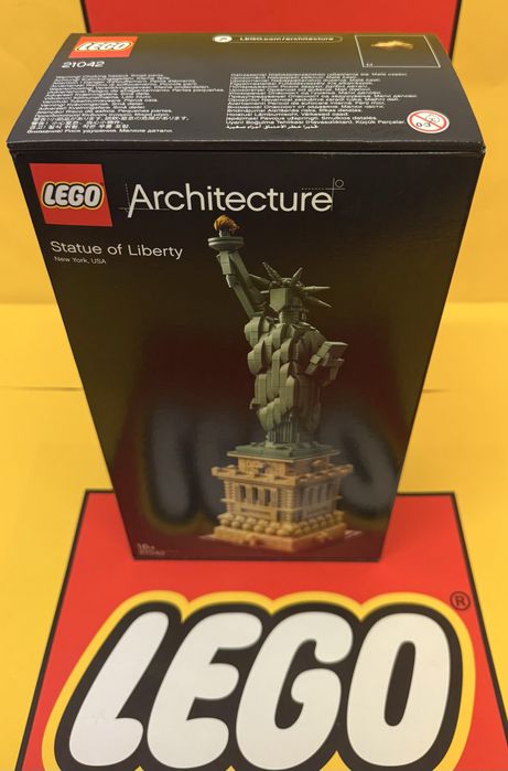 LEGO Architecture 21002/21010/21015/21018/21023/21024/21026/21028/21029/21042/21043/21044/21051/21052/21057/21058/21060/21061 Novos e Selados