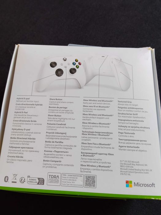 Comando Xbox Robot White
