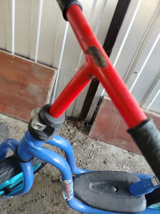 Rowerek biegowy puky 12 cali niebieski