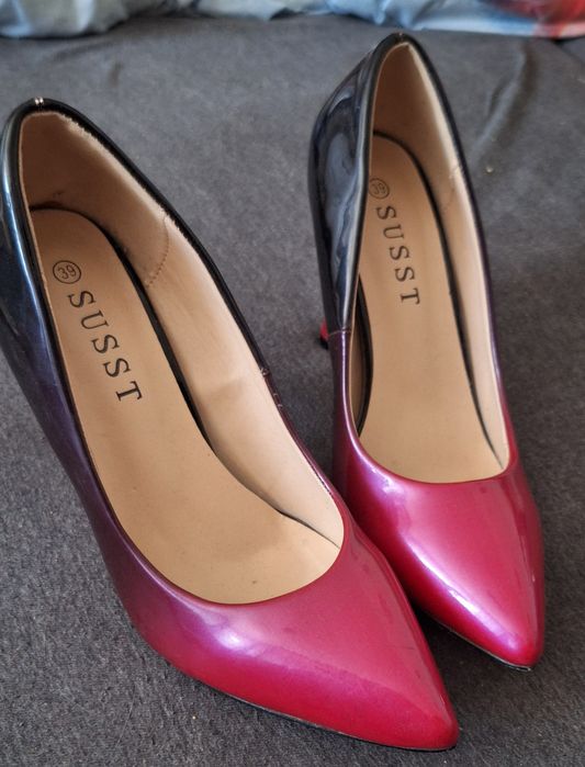 Szpilki 2kolorowe r. 39