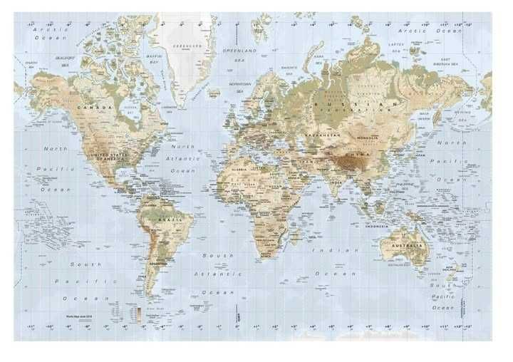 Mapa Mundo com 198 x 140 ! !