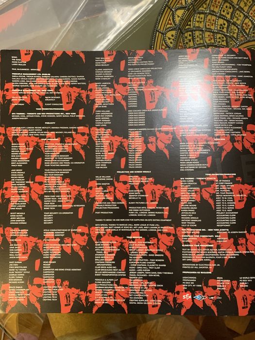 Programa U2 - 2001 Elevation Tour