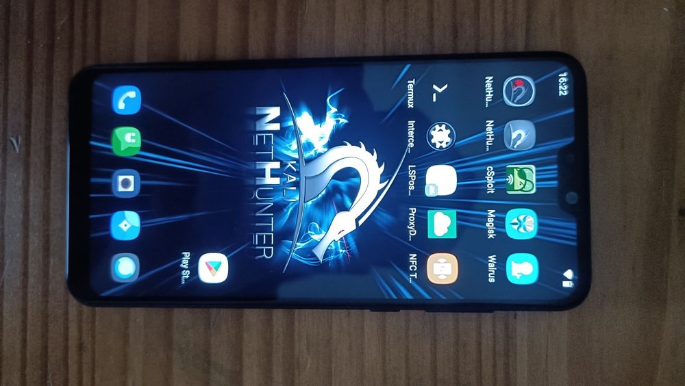 Asus Zenfone max pro M2 com Kali Linux instalado