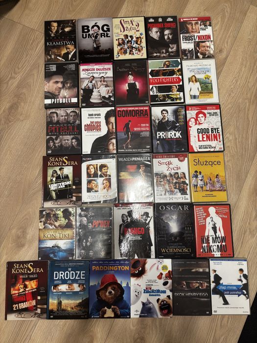 Zestaw 31 filmów DVD