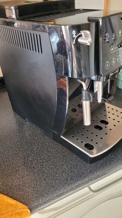 Máquina de café em bom estado