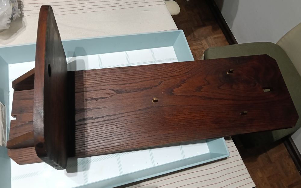 Suporte de parede antigo prateleira
