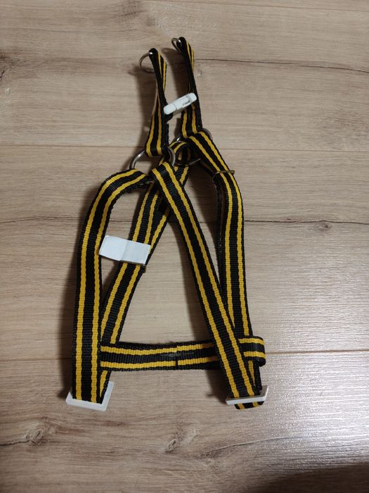 Szelki dla psa żółto czarne 13B