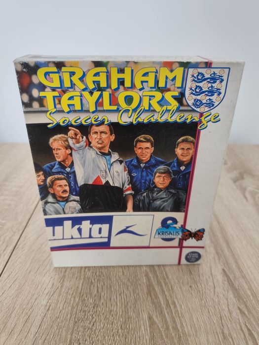 Graham Taylors Gra Atari ST w boxie