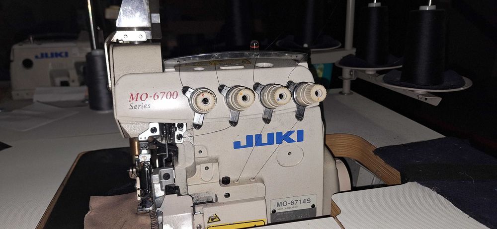 Juki maszyny -stębnówki ,overlock , dwuigłowa , mereżka ,guzikarka
