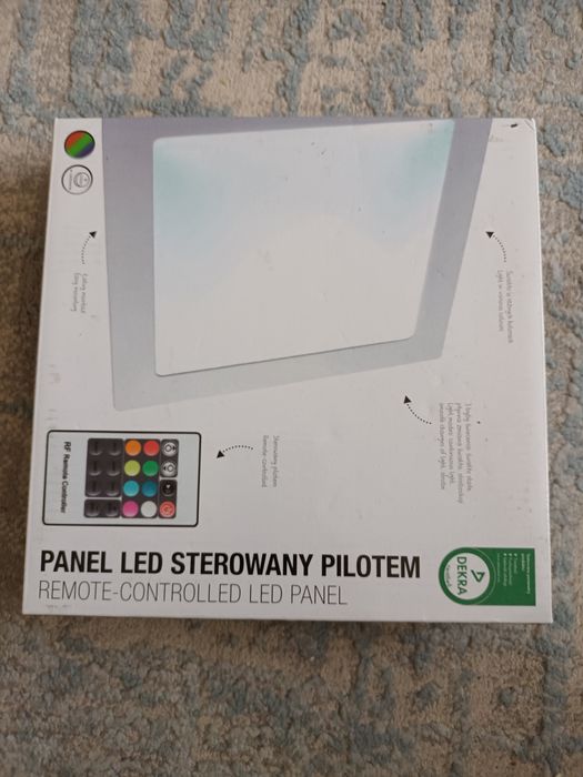 Panel LED sterowany pilotem