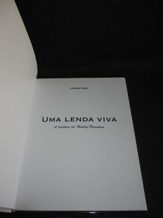 Livro Harley Davidson Uma Lenda Viva