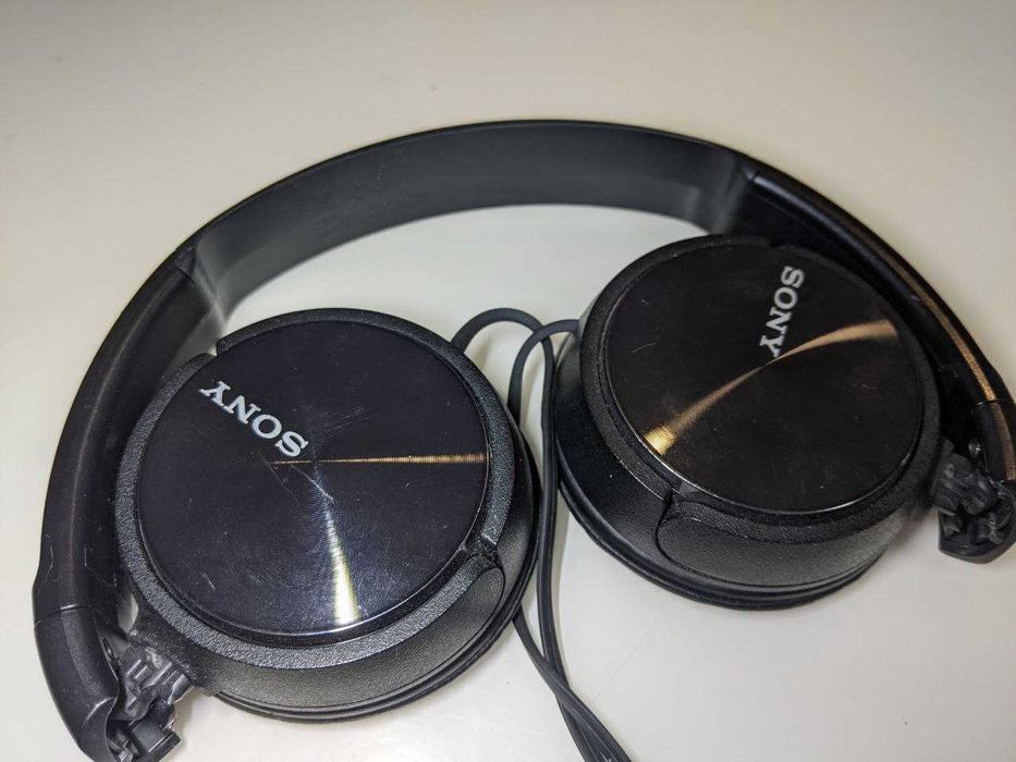Навушники складні Headphones Sony MDR-ZX310 Black Амбушюри якість